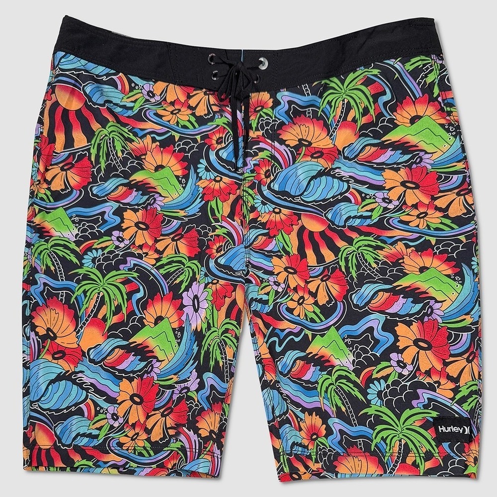 Hurley Weekender Board Shorts - NWT Mens Size 30 Multicolor - #49599-K4